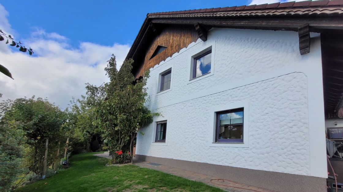 Wohnhaus in Wartberg ob der Aist vor dem Wintergarten-Zubau